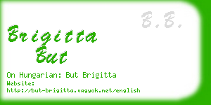 brigitta but business card